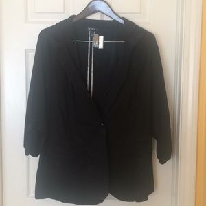 One button jacket, great for work